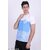 Fidato Men's Round Neck Half Sleeves Multicolor Tshirt (FDMARNC93)