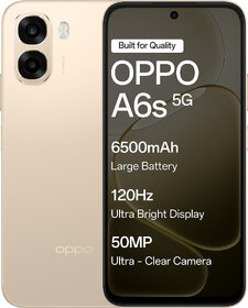 OPPO A6s 5G (4GB RAM, 128GB Storage, Aurora Gold)