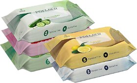 Premier Refreshing Face Wet Wipes - 2 pcs