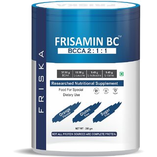 Friska Frisamin BC Researched Nutritional Supplement Flavour Orange-200gm