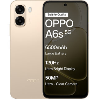 OPPO A6s 5G (4GB RAM, 128GB Storage, Aurora Gold)