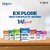 Friska ICU Diet Albumen Power Researched Nutritional Supplement for ICU Patient Flavour Vanila  Pack of 2 -200gm each