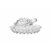 Crystal Turtle with Decorative Plate  Vastu  Feng Shui Showpiece