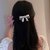 Blubby Pearl Stone Bow Hair Claw Clip Clutcher Hair Accessory for Women  Girls