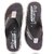 Men Printed Brown Thong Flip-Flops