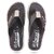 Men Printed Brown Thong Flip-Flops