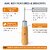 Leather Chappal Stitching Tool Needle Awl Repair Hand Tool With Wooden Handle 2Qty