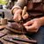 Leather Chappal Stitching Tool Needle Awl Repair Hand Tool With Wooden Handle 2Qty