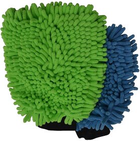 ( Pack of 1) Shopkartz Microfiber Car Cleaning Glove