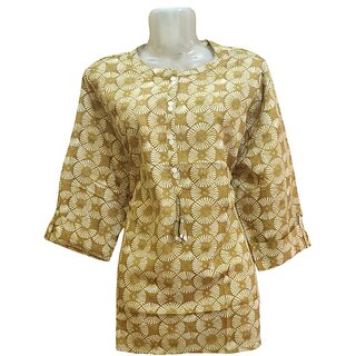 Stylish Indian Ethnic Short Kurti - Casual Wear for Women