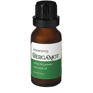 Indoscents Bergamot Essential Oil 20ml  Aromatherapy Oil for Diffuser  Home Fragrance