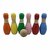 Tantrums Wooden Mini Bowling Pins Toy Set (2 Years+) - Non Toxic| Indoor & Outdoor Fun Learning Game| Light Weight & Easy to Carry Bowling Game Set for Kids | Handcrafted Bowling Game Set for Kids