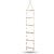 Tantrums Wooden Rope Ladder for Kids, 6 Spokes, Indoor and Outdoor Climbing Toy for Active Play