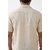 Ecostyle men's short sleeves shirt with unique patch with handmade zardosi work
