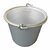 Aluminium Water Bucket, 7.5 Liter Capacity, 32.5x28x23.5 cm, Lightweight Metal Bucket for  Kitchen Garden , 1 Qty