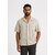 Ecostyle mens embroidered khadi cotton casual shirt