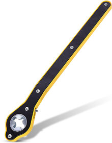 Car Labor-Saving Jack Ratchet Alloy Steel Long Handle Car Labor-Saving Jack Ratchet Alloy Steel Long Handle Scissor Jack Single Sided Speed Wrench (Pack of 1)
