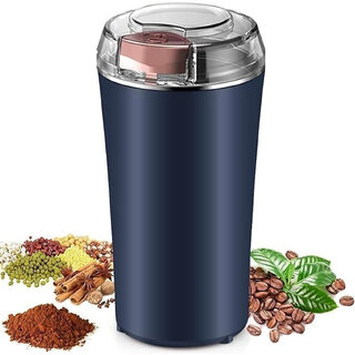 Multi-Functional Electric Portable Dry Grain Spices Cereals Coffee Bean Grinder 220 W Mixer Grinder (Electric Portable Coffee Bean Seasonings Spices Mill Powder Machine Grinder | 1 Jar | Multicolor)