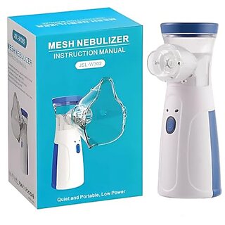 Portable Nebulizer Household Use Mesh nebulizer Respiratory Device with AccessoriesPersonal Inhalers For Breathing Problems Lightweight Travel Friendly For Adults & Kids