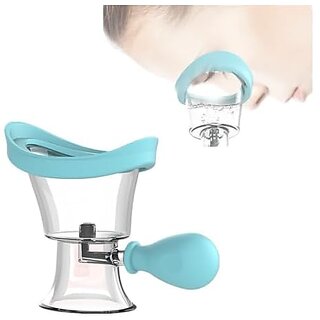 Eye Wash Cup Kit - Silicone Eye Cleaning Cup with Air Valve Eye Drop Guide for Effective Eye Cleansing Soothing Tired Eyes Travel-Friendly Eye Wash Bath Kit (Multicolor)