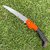 Branch Saws Hand Saw Outdoor Hacksaws Saw Blade Length 18 cm Saw Blade Made of Steel for Patio Repair Travel Camps 39 cm Folding (Orange)