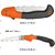 Branch Saws Hand Saw Outdoor Hacksaws Saw Blade Length 18 cm Saw Blade Made of Steel for Patio Repair Travel Camps 39 cm Folding (Orange)