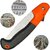 Branch Saws Hand Saw Outdoor Hacksaws Saw Blade Length 18 cm Saw Blade Made of Steel for Patio Repair Travel Camps 39 cm Folding (Orange)