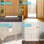 ELECDON 2 Pack Door Draft Stopper's Under Door Draft Blocker Soundproof Door Sweep Weather Stripping for Doors W White