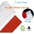 ELECDON 2 Pack Door Draft Stopper's Under Door Draft Blocker Soundproof Door Sweep Weather Stripping for Doors W White