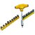 21pcs Socket & Bits Set T Shape Screwdriver Handle with multifunctional screwdriver bits