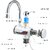 Instant Electric Water Heater Faucet Tap (3000W) Tankless Instant Hot Water Heater for Kitchen and Home Heats Water in 3-5 Seconds LED Display Get help of Plumber to Install the Faucet