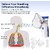Portable Nebulizer Household Use Mesh nebulizer Respiratory Device with AccessoriesPersonal Inhalers For Breathing Problems Lightweight Travel Friendly For Adults & Kids