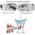 Eye Wash Cup Kit - Silicone Eye Cleaning Cup with Air Valve Eye Drop Guide for Effective Eye Cleansing Soothing Tired Eyes Travel-Friendly Eye Wash Bath Kit (Multicolor)