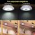 Adhesive LED Light with Remote Control Set of 3| 1W LED Puck Lights Dimmable Wireless Under Cabinet Lighting Touch Sensor Control Night Lamp for Cabinet Wall| Kitchen Closet Illumination-1PCS