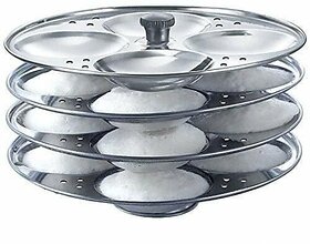 Ahina Steam Your Way to Perfection  Stainless Steel Idli Maker for Soft, Fluffy Idlis