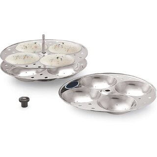 Ahina Space-Saving Idli Maker  Make Soft and Perfect Idlis in Minutes