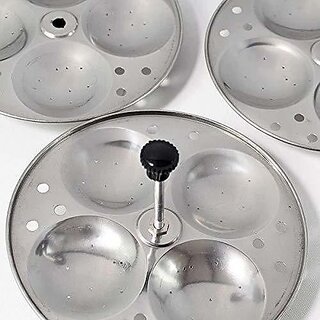 Ahina Deluxe Stainless Steel Idli Maker  Steaming Soft, Fluffy Idlis with Ease