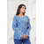 New Blue Designer Womens Kurti