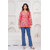 Womens Pink Ethnic Printed Kurti