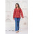 Womens Red Traditional Kurti