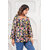Jaipuri Floral Handblock Print Womens Kurti