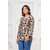 Jaipuri Floral Handblock Print Womens Kurti