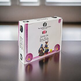 Incense Sticks  Love in India  Dry Dhoop Sticks  Wild Rose Fragrance  Charcoal Free Pack of 2, 30 Sticks Each