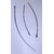 Oral Dosing reusable steel curve ball tip crop feeding needle for Variety of birds  Reptiles - 6 pcs