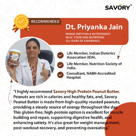 Savory Chocolate Crunchy Peanut Butter (500g) | Made with Finest Roasted Peanuts | High in Protein | Cholesterol Free & Keto Friendly | Healthy Nut Butter | Ready to Eat | Chocolate Spread