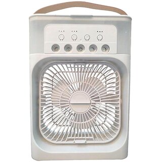 Mist-Fan-Mini-Cooler-for-Home-with-3-Speed-Mode-with-Water - Assorted Coller