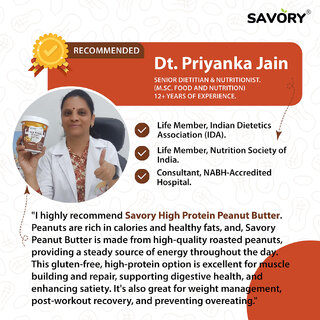 Savory Chocolate Crunchy Peanut Butter (500g) | Made with Finest Roasted Peanuts | High in Protein | Cholesterol Free & Keto Friendly | Healthy Nut Butter | Ready to Eat | Chocolate Spread