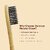 (Pack of 5) DENCRUS Natural Bamboo Toothbrus Charcoal Activated Soft Bristles for Gentle Cleaning