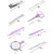 Manicure Pedicure Salon Nail Clippers and Cleaner Care Tool Set with Carry Case  Complete Grooming Kit (1 ml, Set of 9867)CLONE-178