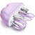 Manicure Pedicure Salon Nail Clippers and Cleaner Care Tool Set with Carry Case  Complete Grooming Kit (1 ml, Set of 9867)CLONE-178